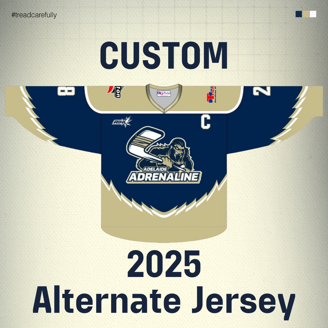 Adelaide Adrenaline 2025 Custom Yeti Jersey (Blue)